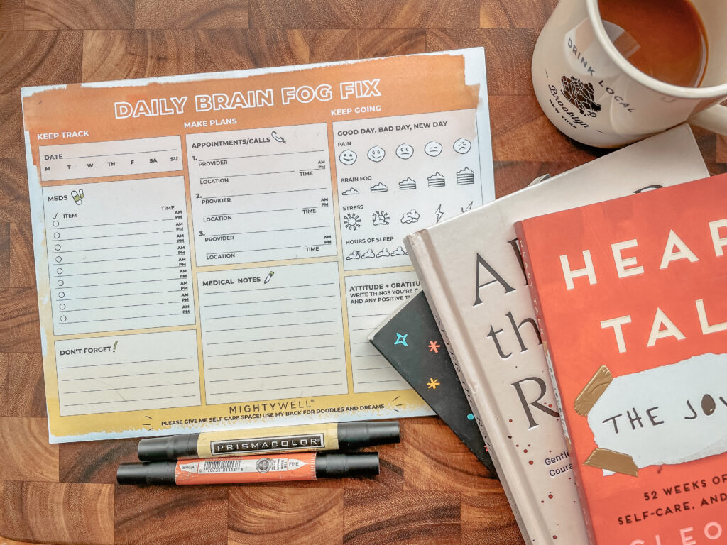 Mighty Well | BFF | Brain Fog Fix Daily Planner | get organized