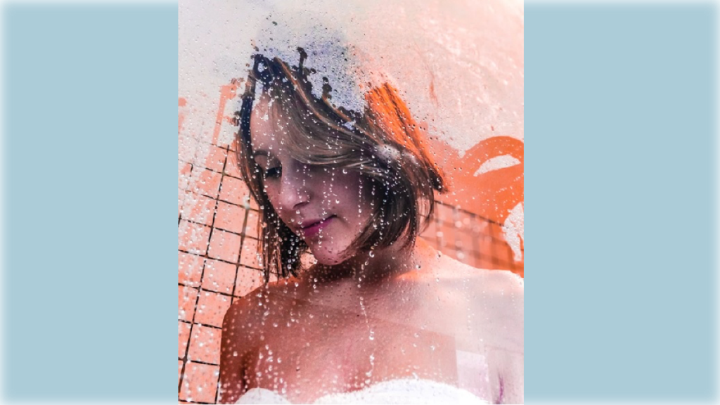 Shower with a PICC