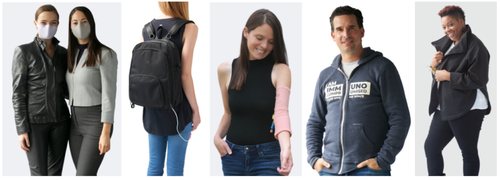A few staff picks from Mighty Well: The Mighty Pack Infusion Backpack, PICCPerfect PICC Line Cover, Please Give Me Space hoodie. 