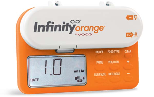  Infinity Orange Small Volume Enteral Feeding Pump
